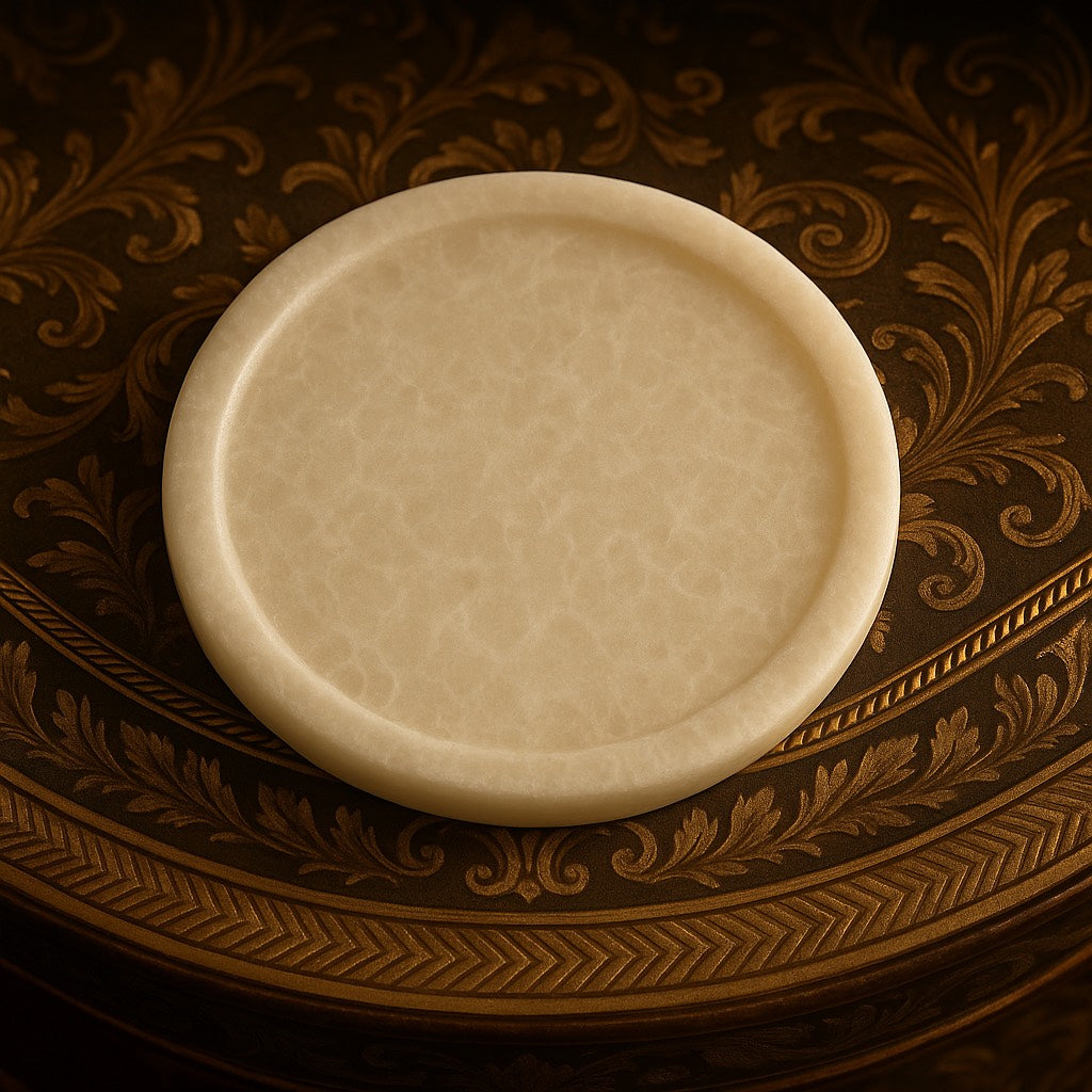 Ivory Royale Marble Coasters