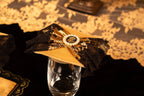 Echos of gold Glass lid