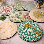 Jade Mosaic Handcrafted Table Mats