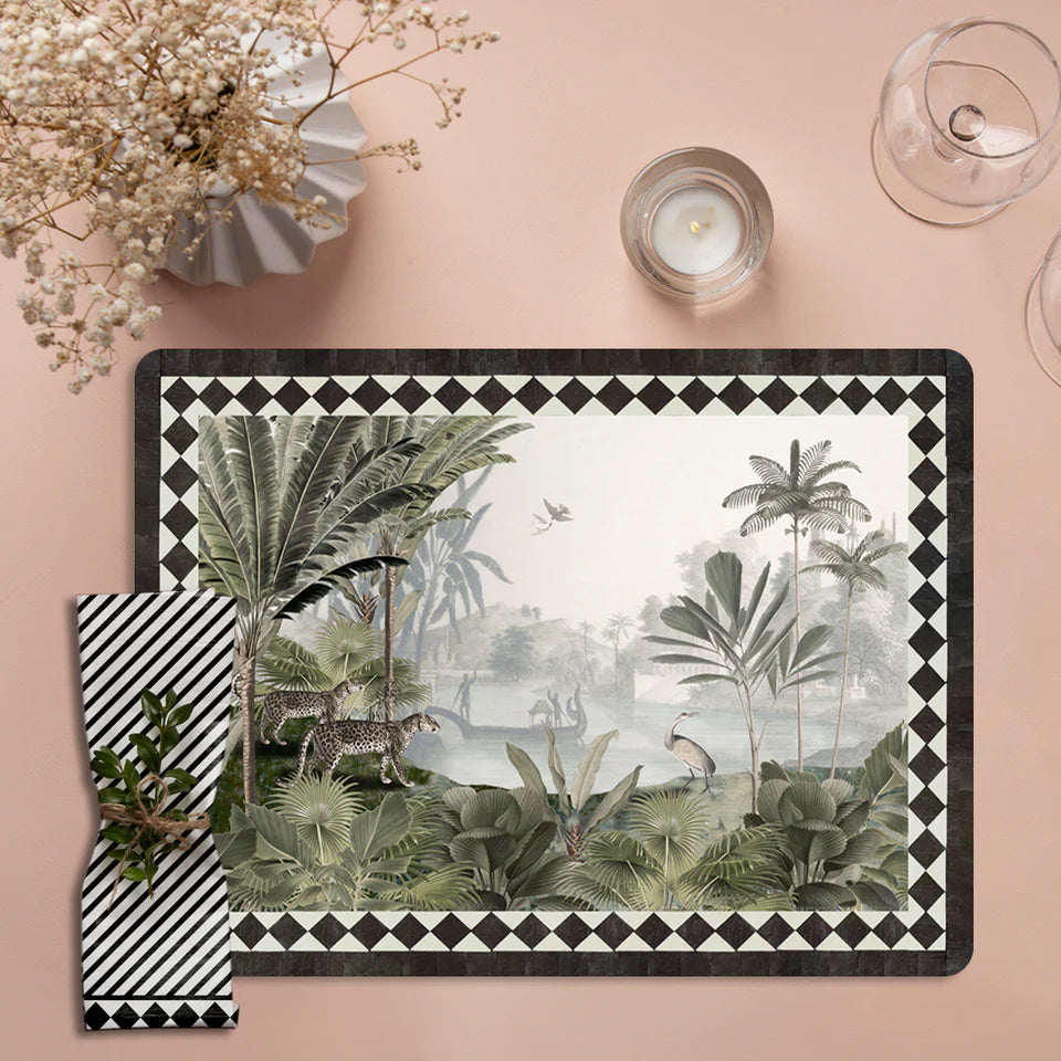 Jungle Royals: Luxury Wooden Trivets