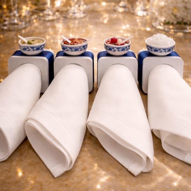 Little Bites Napkin Ring & Table centerpeice Bouquet