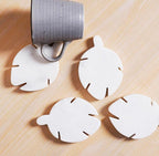 Marble Leaf Coasters