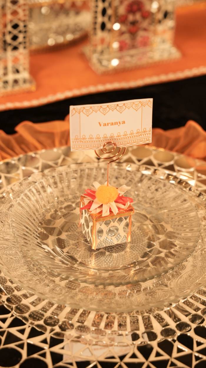 Mirror Mirage Name/Menucard Holder