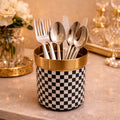 Monochrome Royale Cutlery Holder