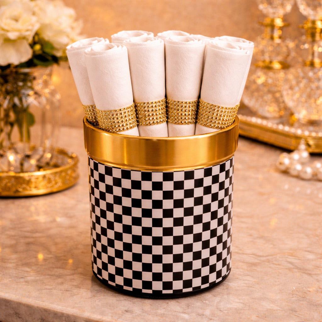 Monochrome Royale Cutlery Holder