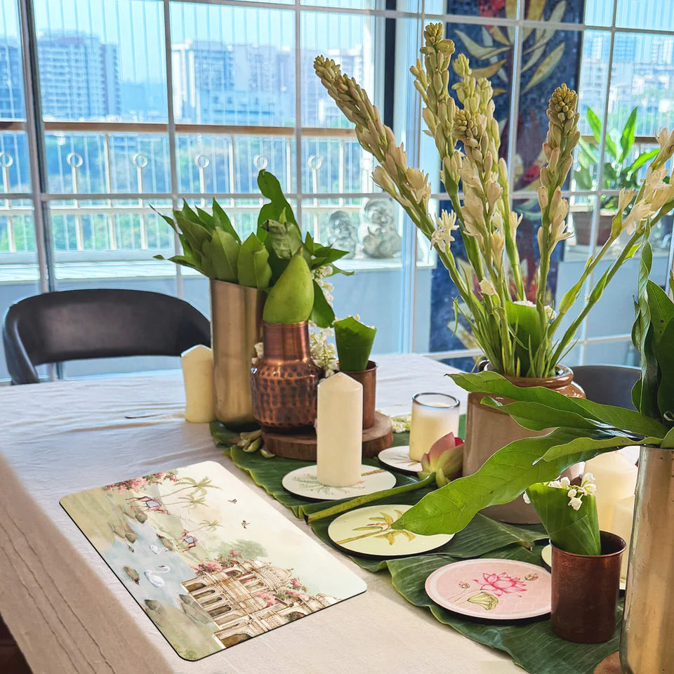 Oasis Palace Premium Wooden Table Mat