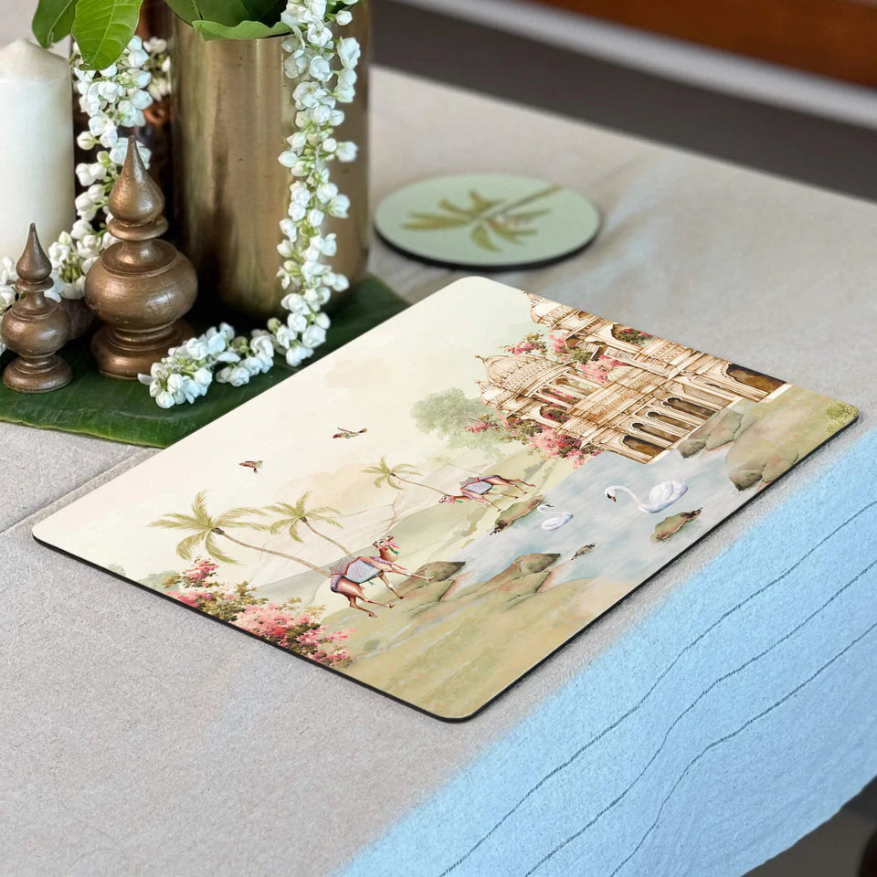Oasis Palace Premium Wooden Table Mat