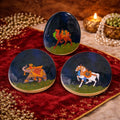 Oval Trivets - The Blue Royalty