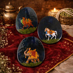 Oval Trivets - The Blue Royalty