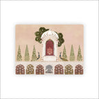 Peacock Court Wooden Dining Table Mat