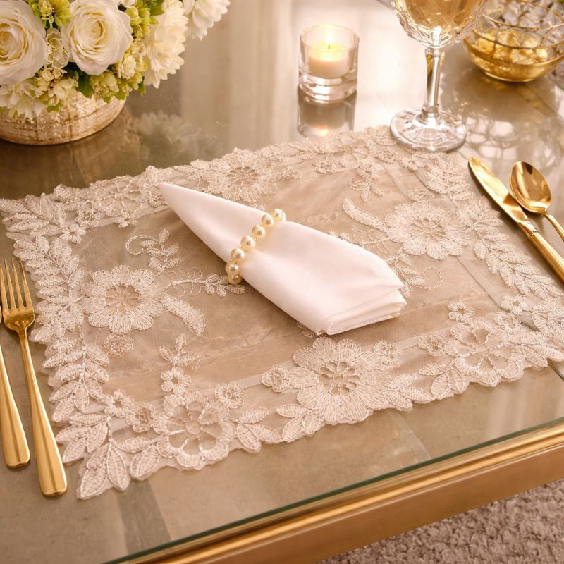 Pearl Whisper – Ivory Dining Set