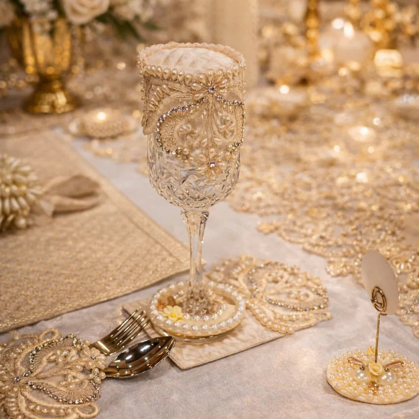 Pearl Crest Glass Lid