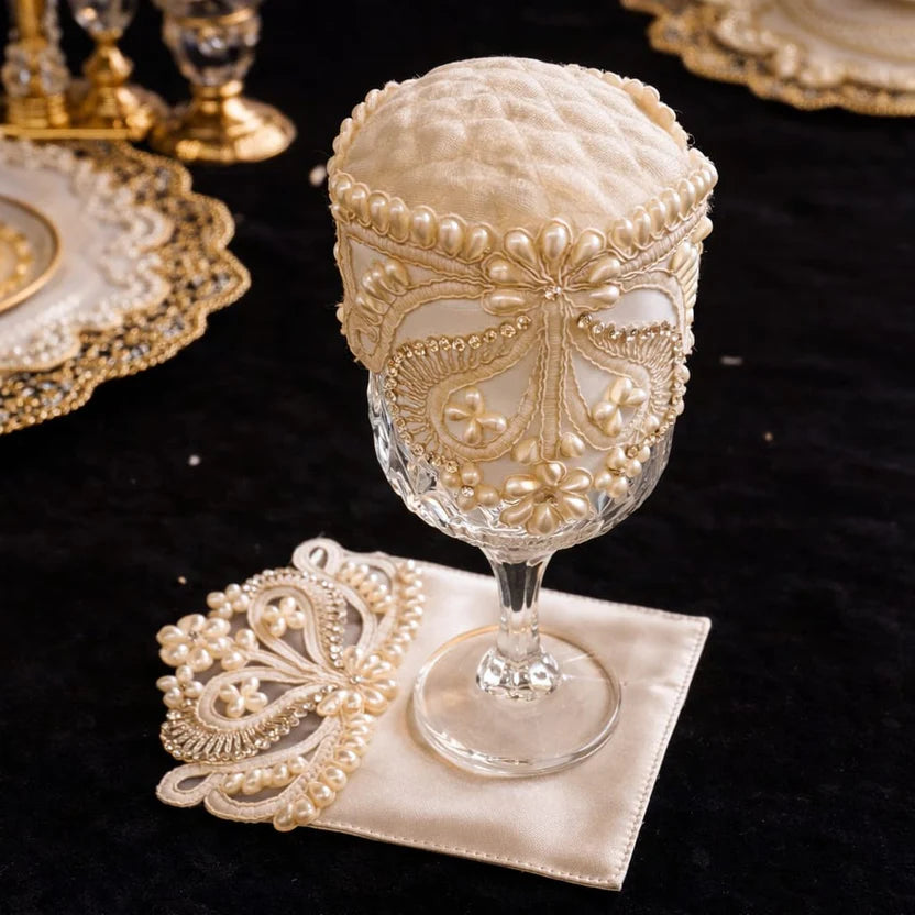 Pearl Crest Glass Lid