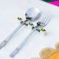 Pichwai-Inspired Cutlery Rest