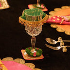 Pichwai Costers, Glass Charms and Glass Covers