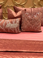 Pink Maze Bedding Set