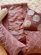 Pink Maze Bedding Set