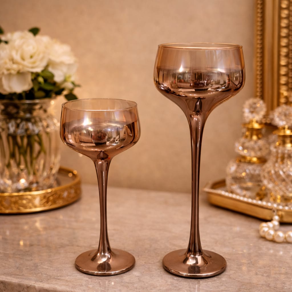Rosé Royale Candle Stands