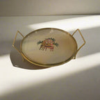 Round Metal Dessert & Snack Stand Platter – The Deer Story