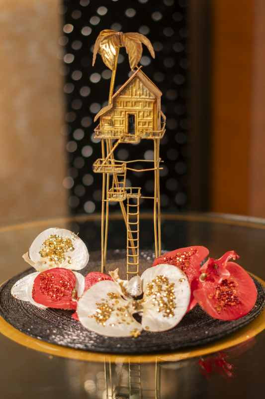 Rustic Gold Tree House