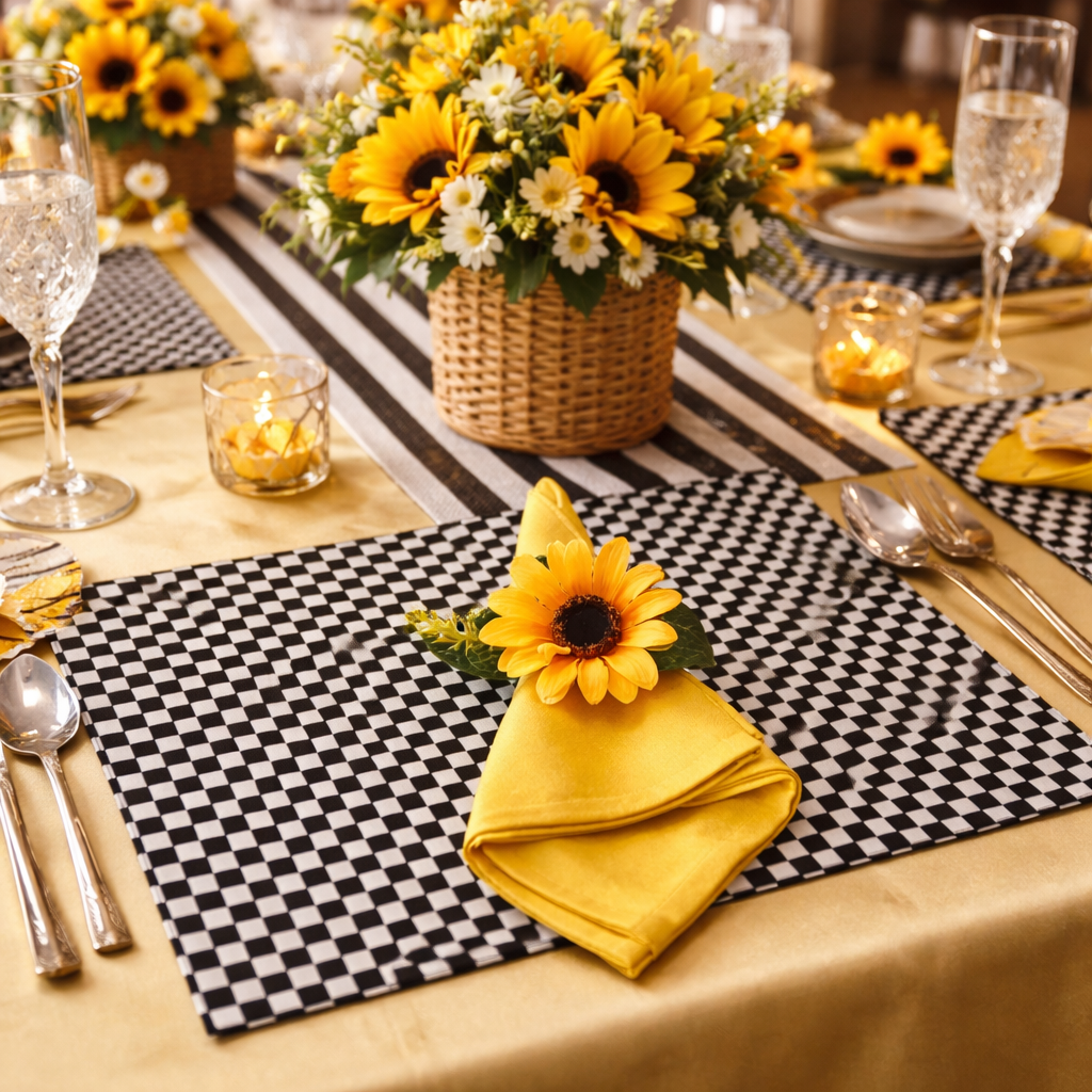 SUNFLOWER ROYALE DINING SET