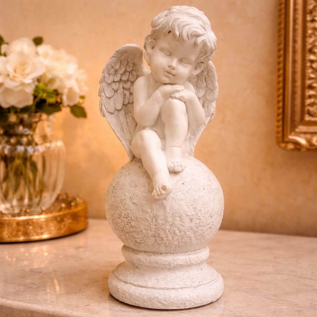 Seraphic Grace Angel Sculpture