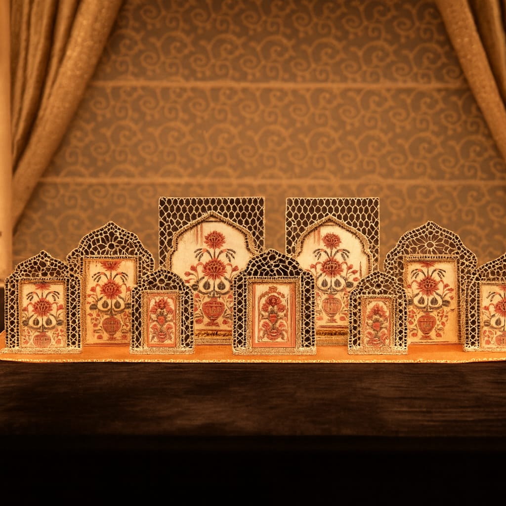 Sheesh Mahal Mirror Frame Ensemble