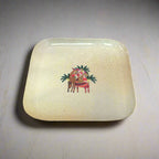 Square Quarter Plates (The Deer Story) set of 4