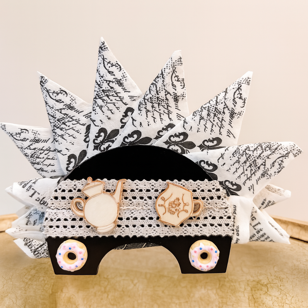 Tea Tails Tissuepaper Holder