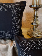 The Ivory Beaded Cushion Cover