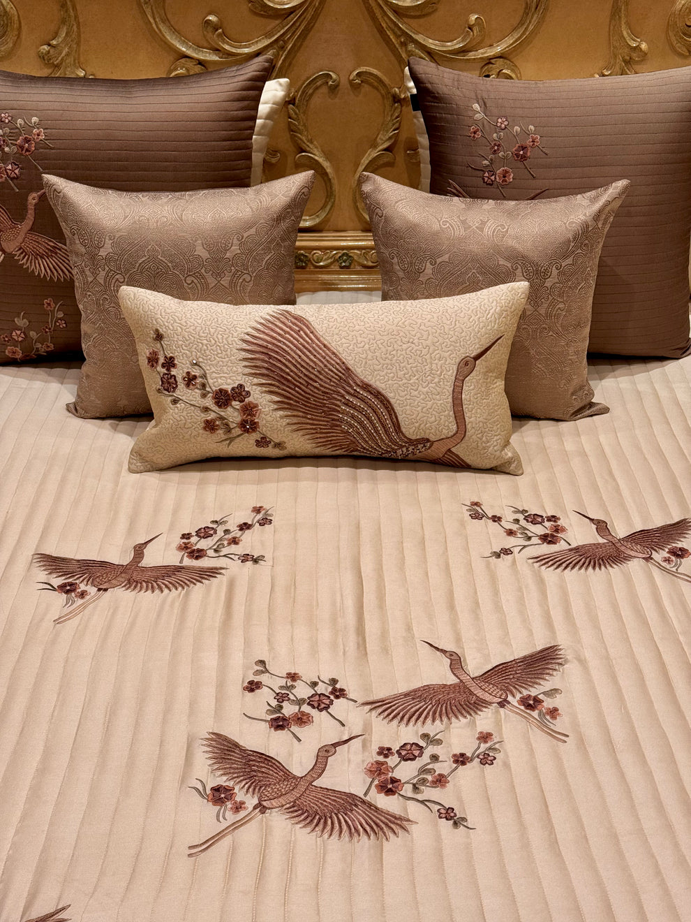 The Butter Cream Fern Bedding Set