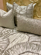 The Silver Frill Bedding Set