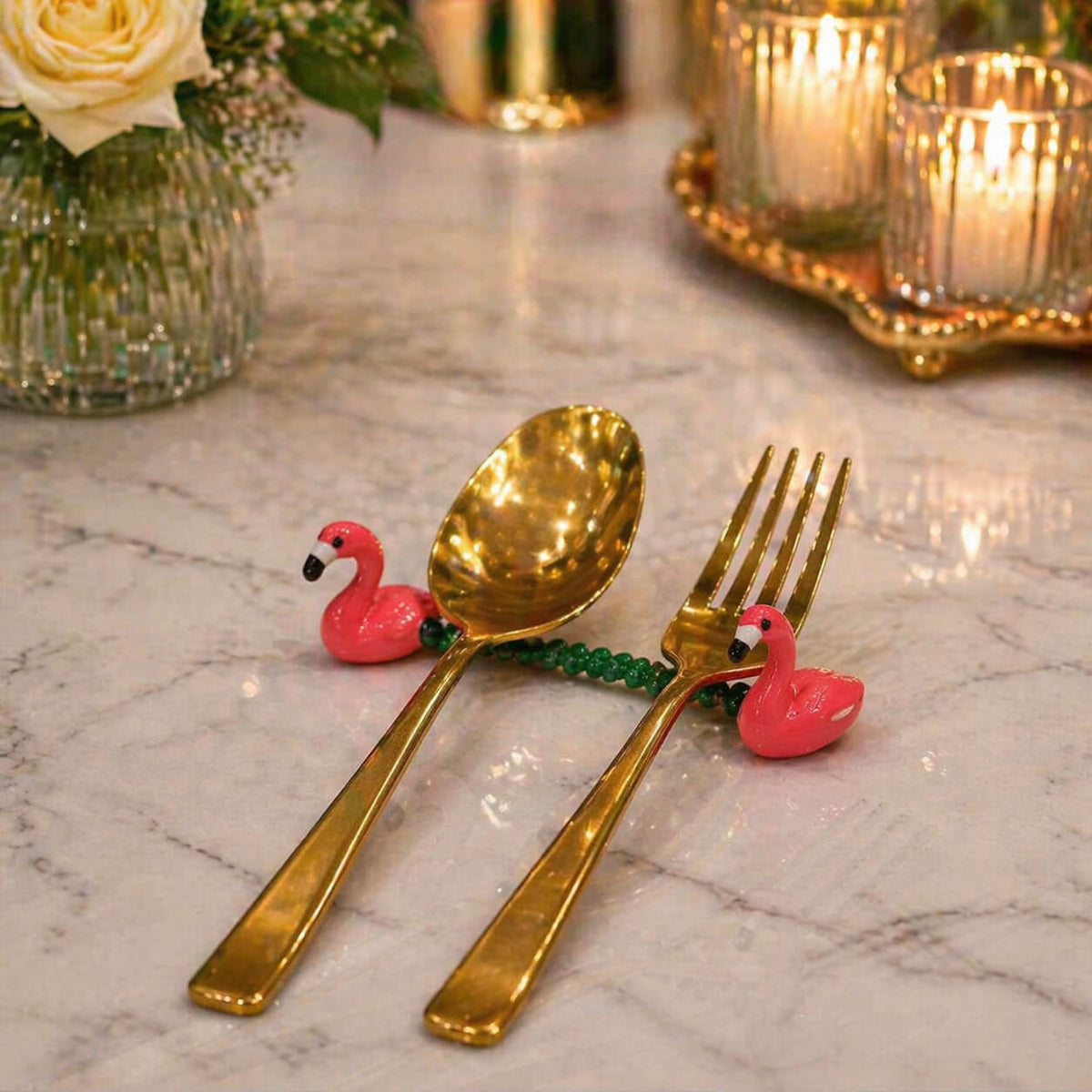Tropical Flamingo Cutlery Rest
