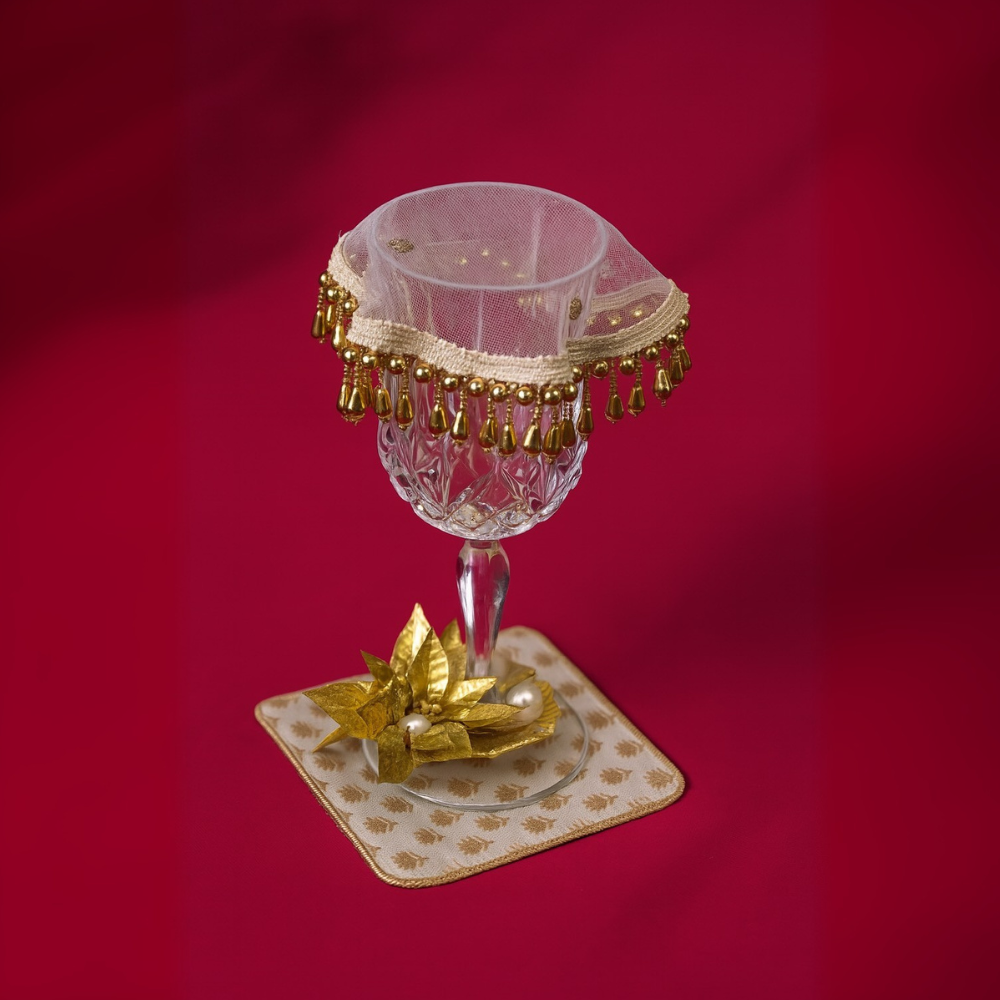 Golden royal Glass cover