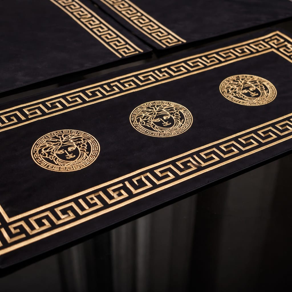 Versace Inspired Table Decor