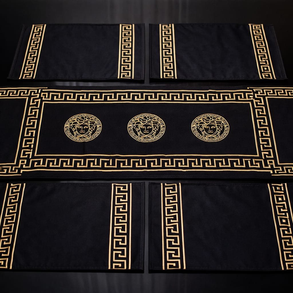 Versace Inspired Table Decor