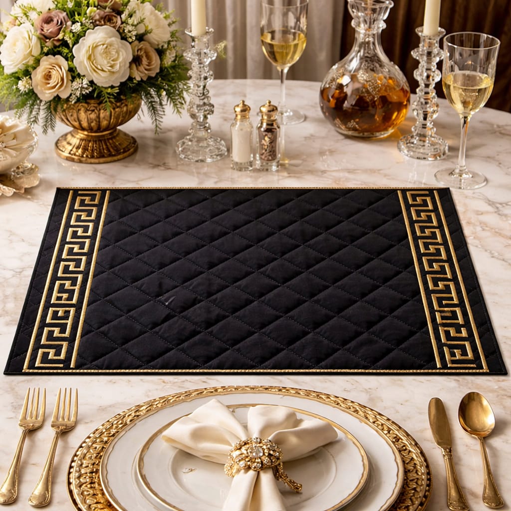 Versace Inspired Table Decor
