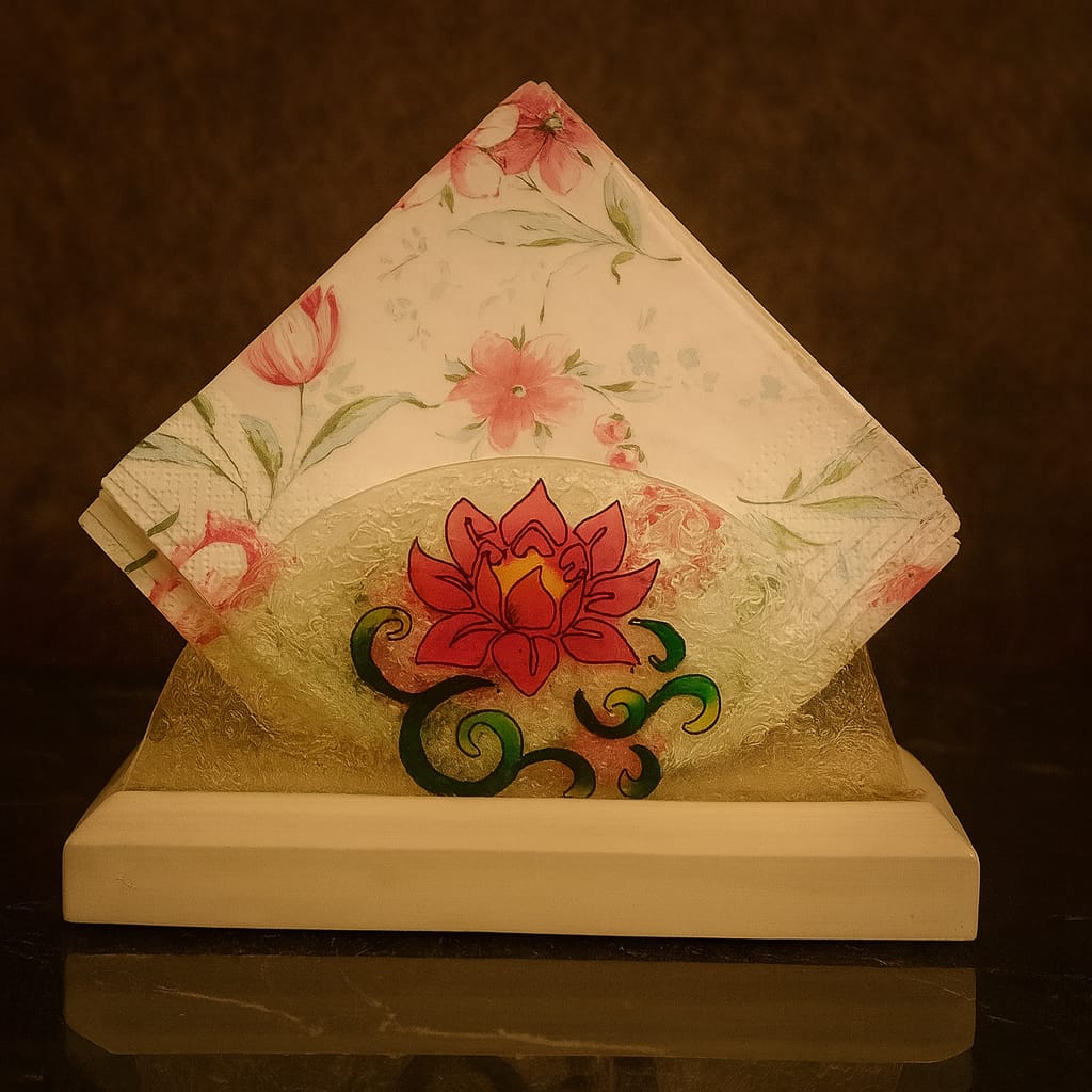 The Lotus Grace Tissuepaper Holder