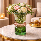 Élan Lumière Floral Candle Vase