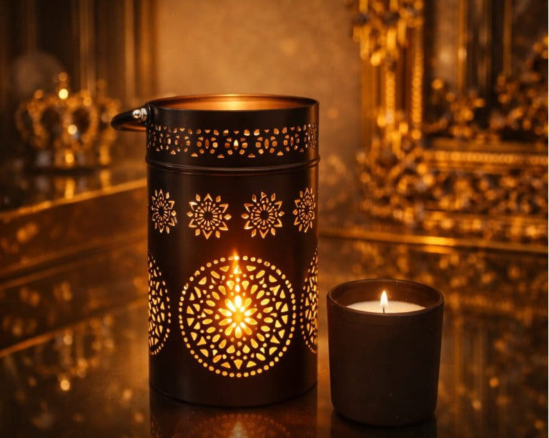 Noor-e-Darbar Cutwork Candle Lantern