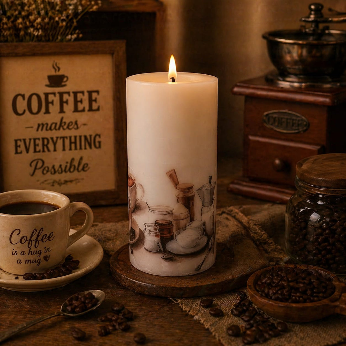 Café Lumière Candle