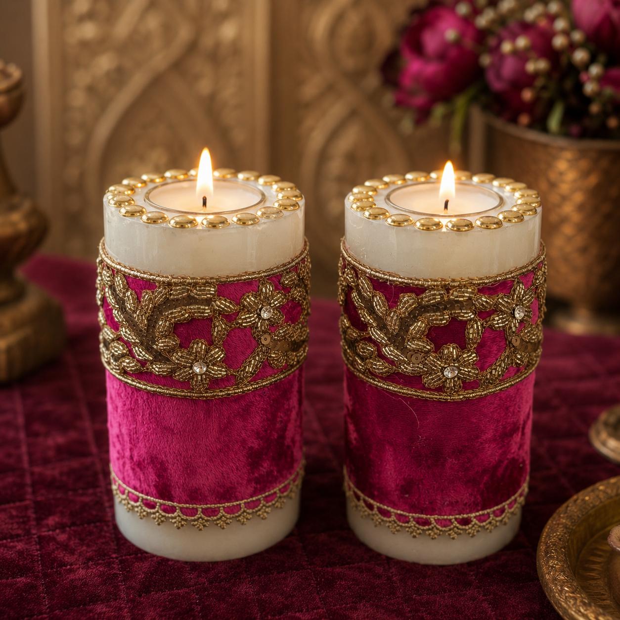 Maharani Luxe Candle Duo