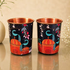 Ruhani Copper Water Set