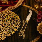 Royal Gold Platter & Knife Set