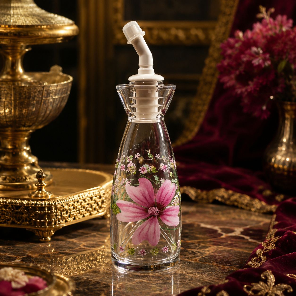 Blush Bloom Oil Dispenser
