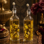 Golden Petal Pour Bottle Set