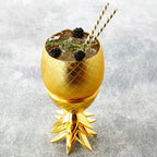 Regal Gold Hammered Mug
