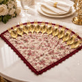 Gulbahar Royale Fan Cutlery Pouch – Floral Edition