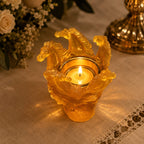 Amber Stallion Tea Light Holder