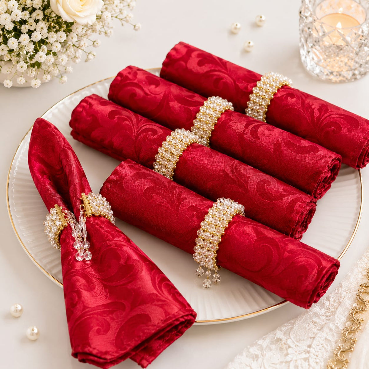 Crystal Bracelet Napkin Ring